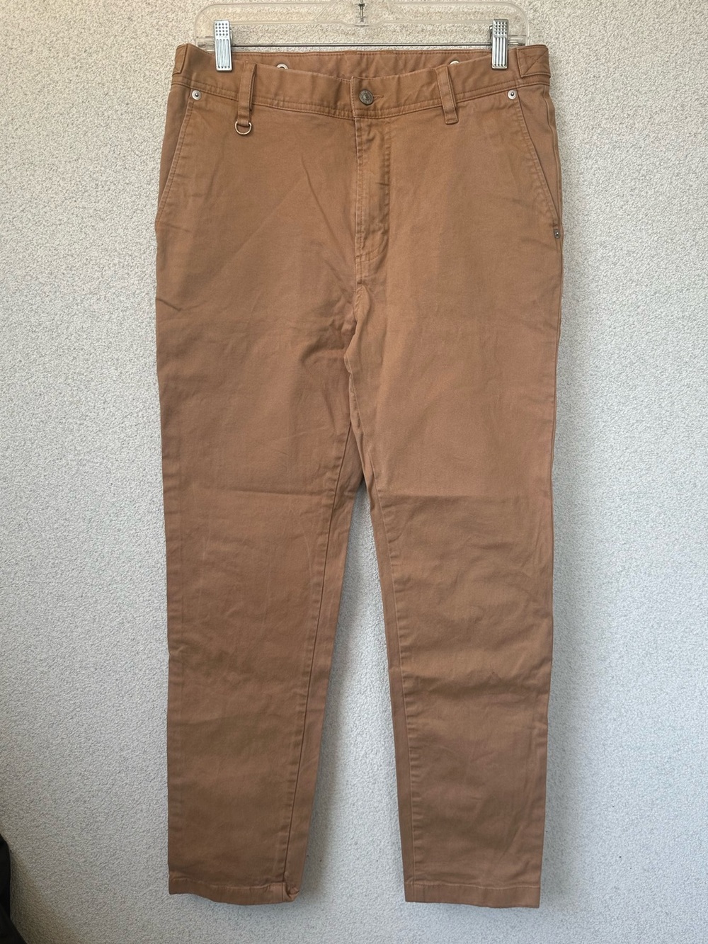 Diesel Mens 31x28 Brown Utility Chino Pants Stretch Cotton Casual Workwear
